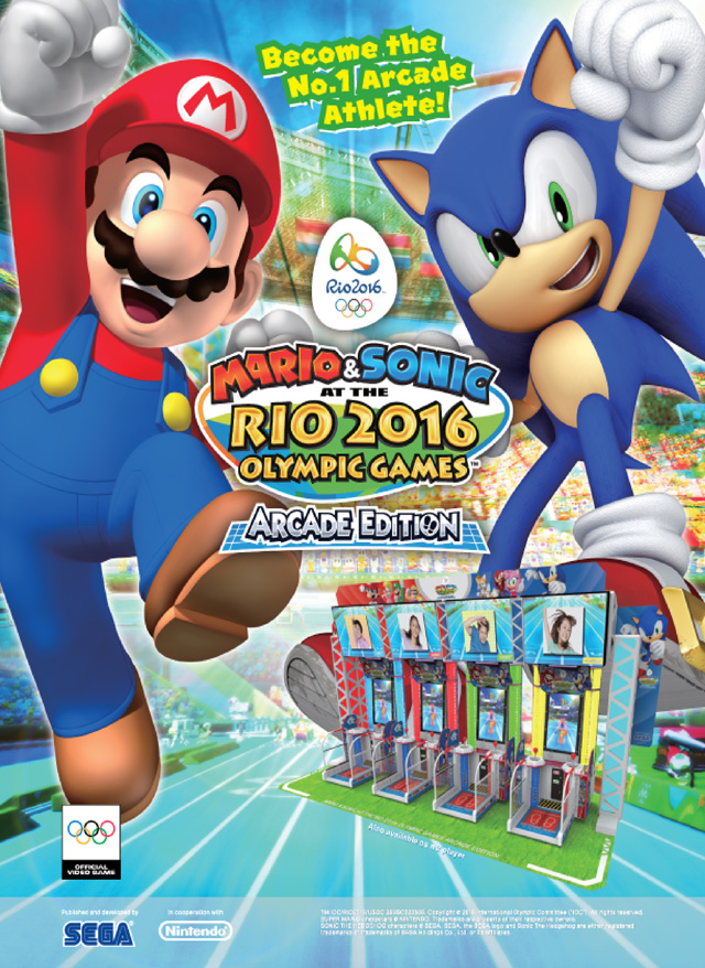 Mario & Sonic At The Rio 2016 Olympic Games Arcade Edition